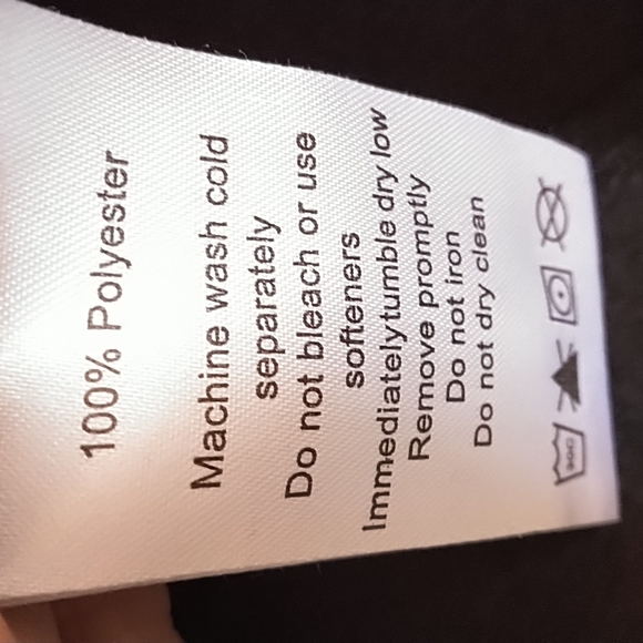 Black Fleece Full Zip Jacket by Core 365 by North End, Women's Size Medium - Picture 8 of 9